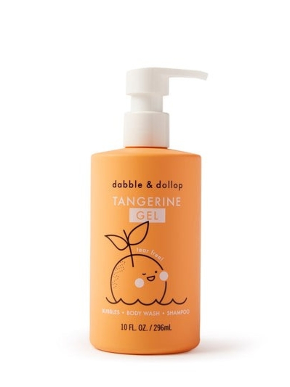 Tangerine Gel Kids Body Wash & Shampoo &Bubbles